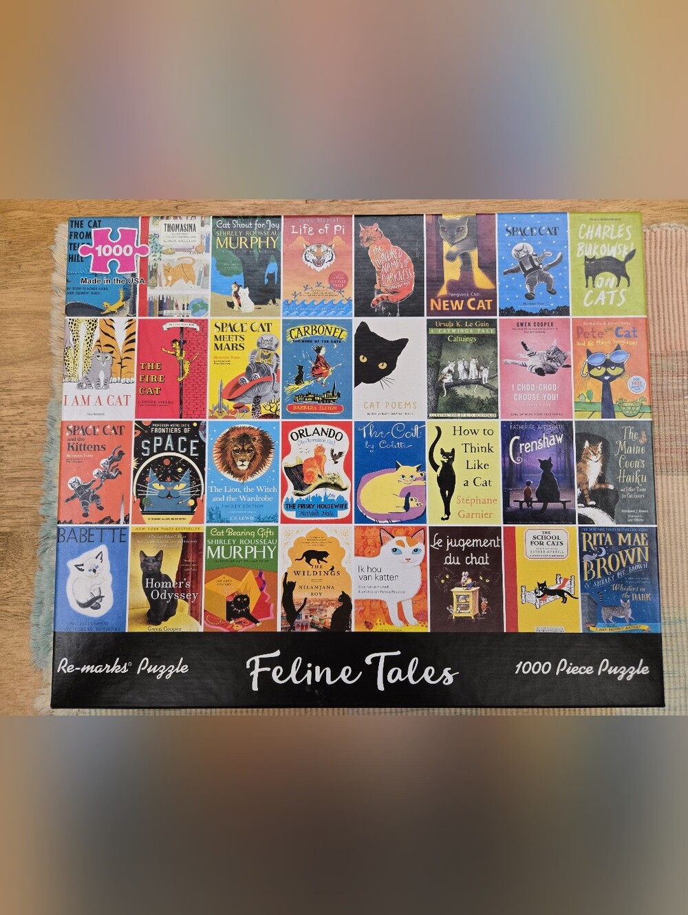 Re-marks 1000 Piece Puzzle -Feline Tales